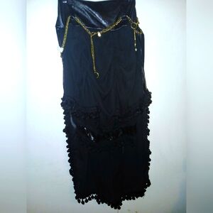 Vintage One-of-a-kind HAUTE COUTURE Skirt by Smoce, "Vamp"